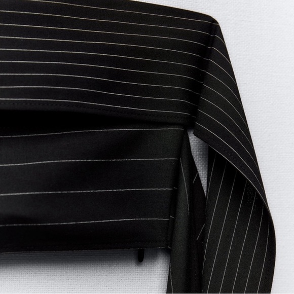 ZARA STRIPE CROP TOP - Picture 7 of 7